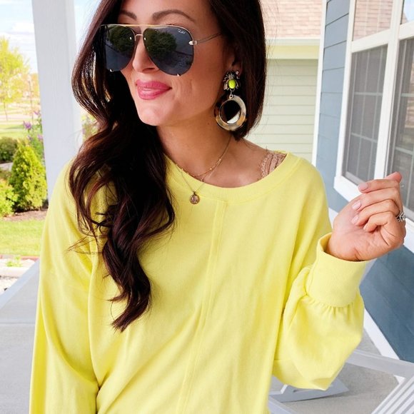 Stella & Dot [V] 2-in-1🐝Buzz Thrill Hoops Bumblebee Earrings - Picture 7 of 16